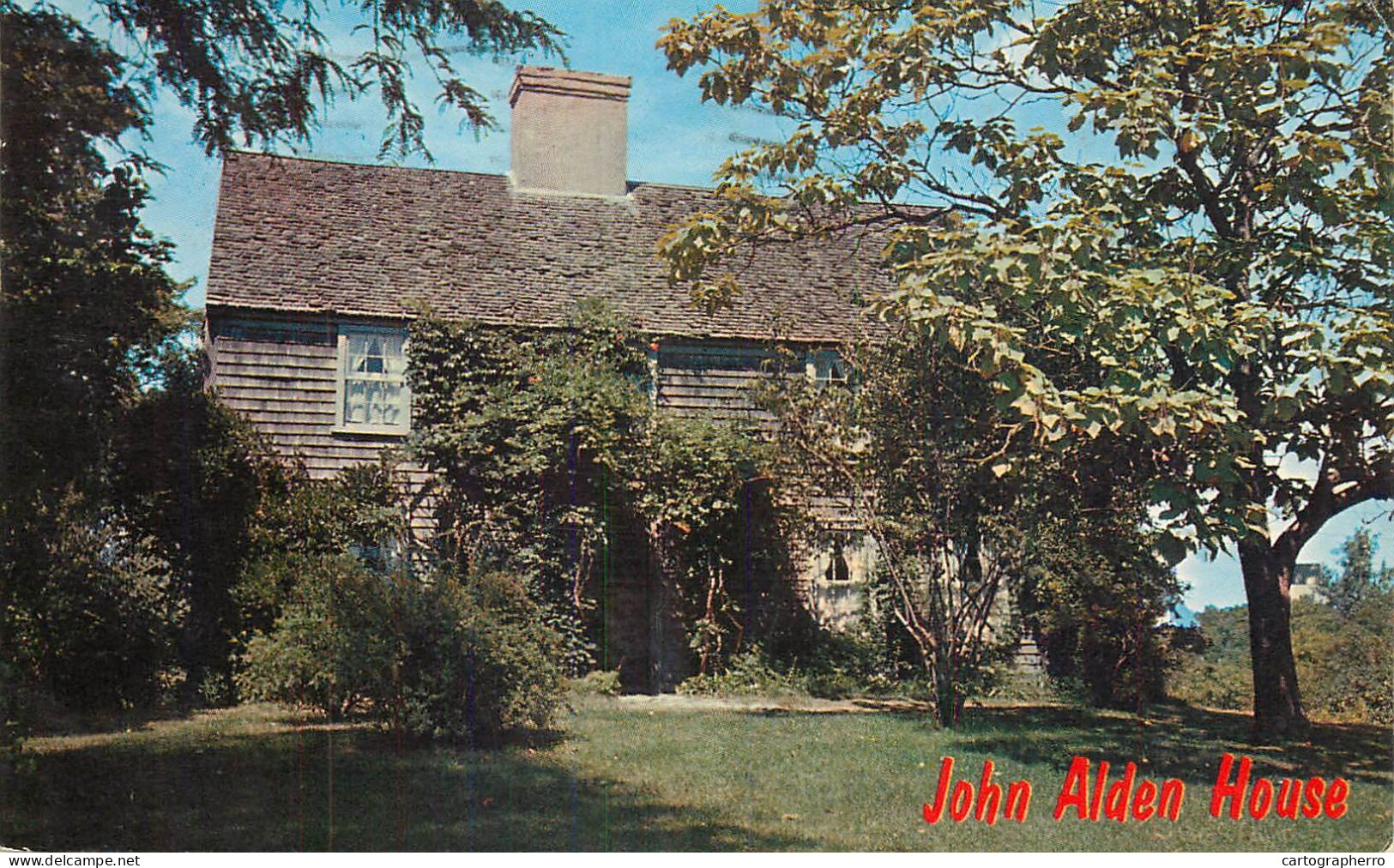 United States MA Cambridge John Alden House - Autres & Non Classés