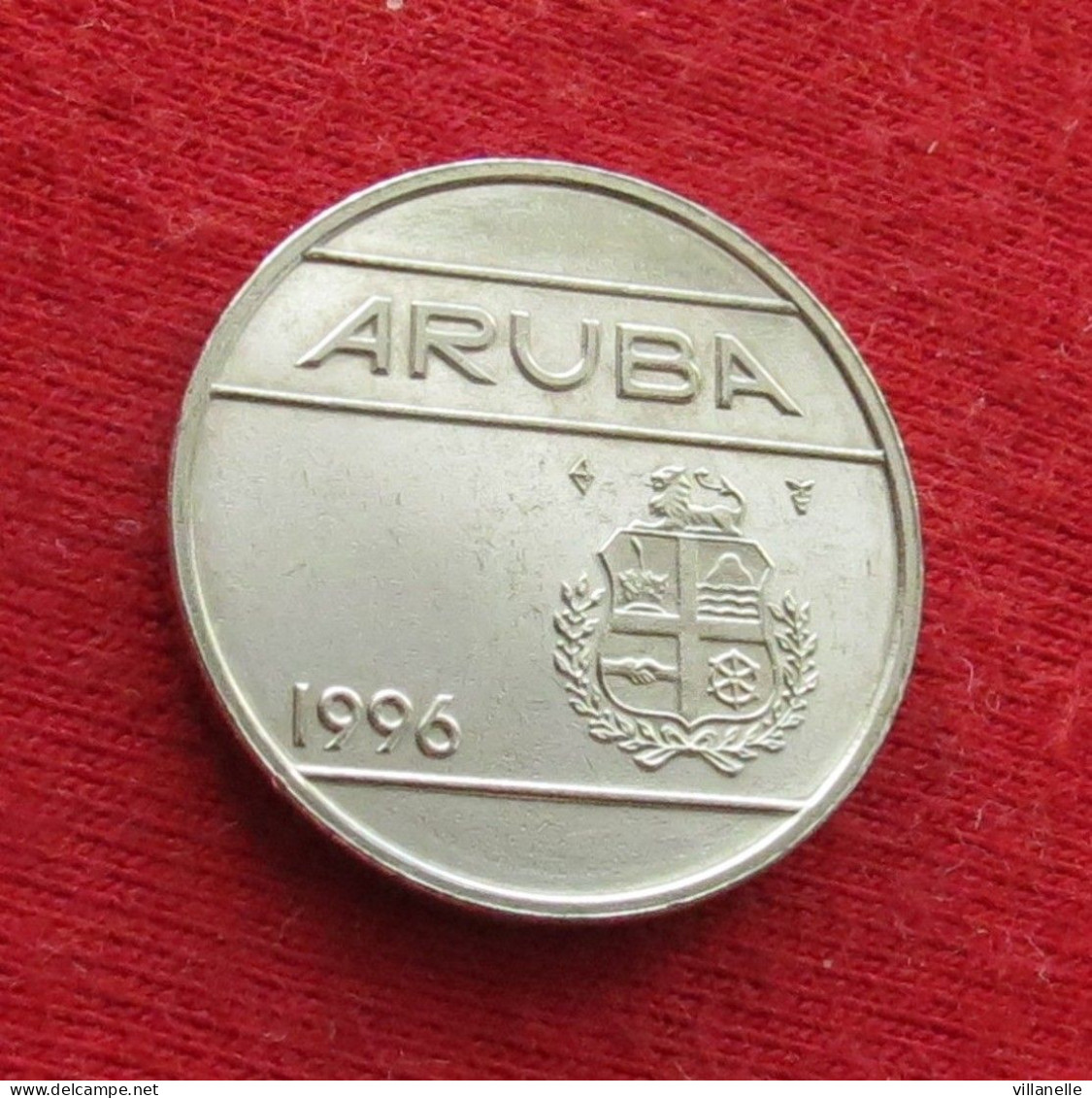 Aruba 25 Cents 1996 KM# 3  Lt 681 *VT - Aruba