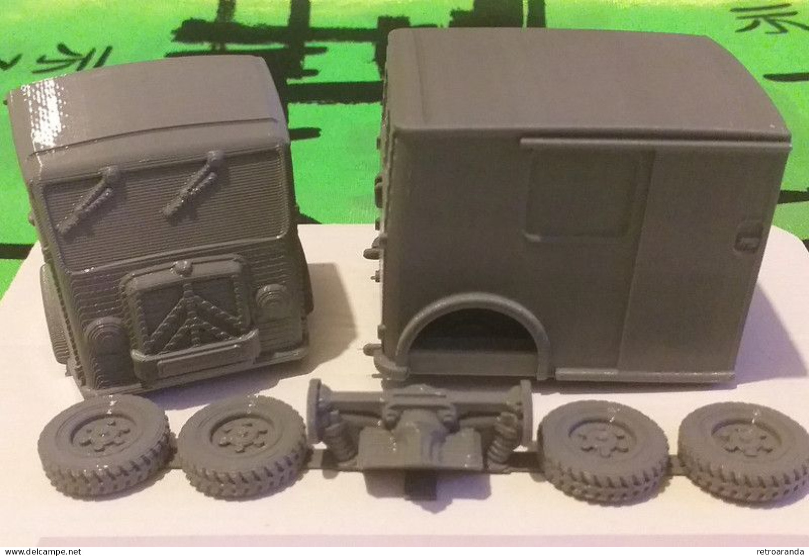 Kit Maqueta Para Montar Y Pintar . Citroën TUB - Francia - 1939. - Military Vehicles