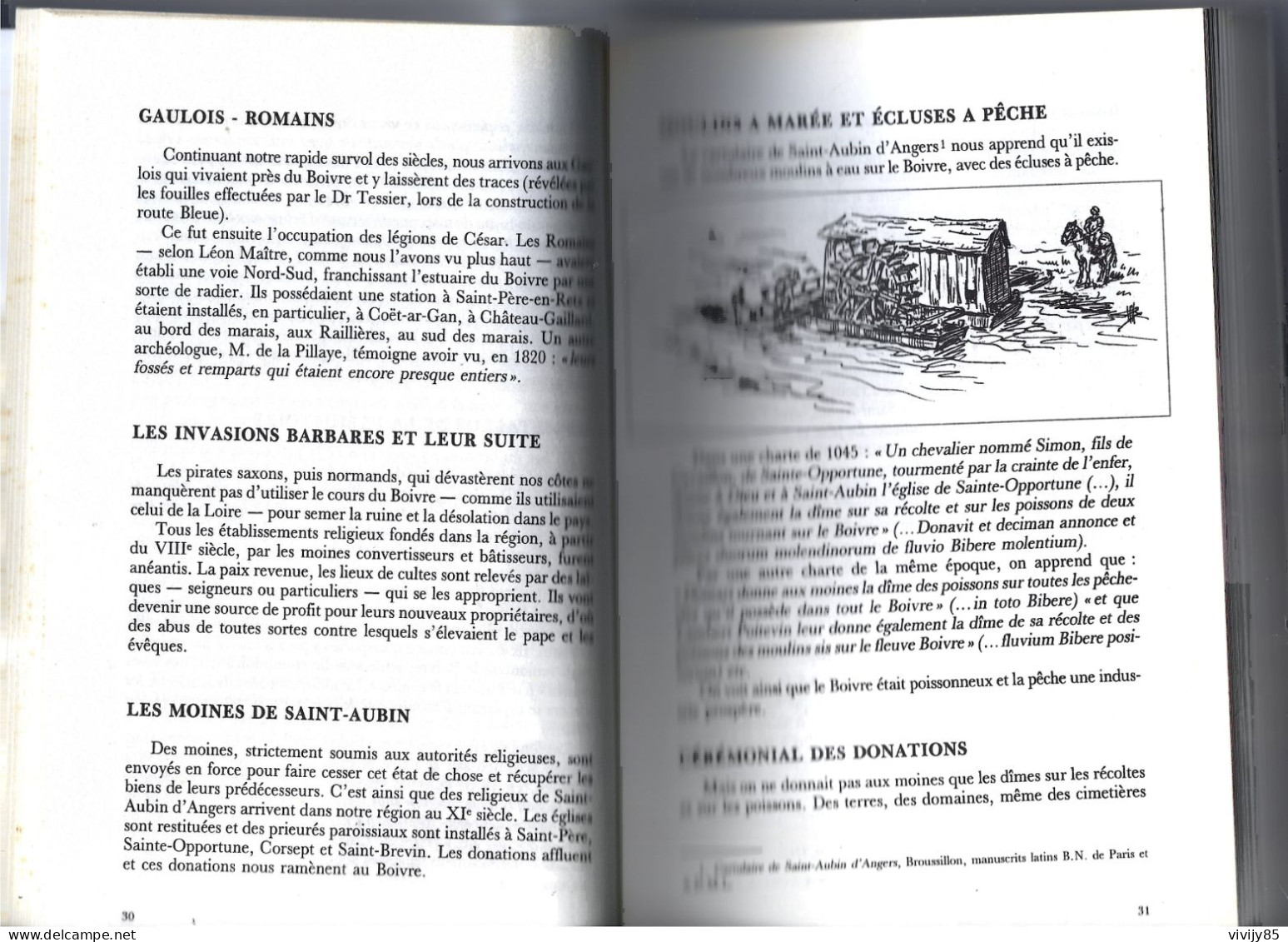 44 - T.Beau Livre De 265 Pages " SAINT BREVIN à Travers Les Siècles " Par A.Duru - Pays De Loire