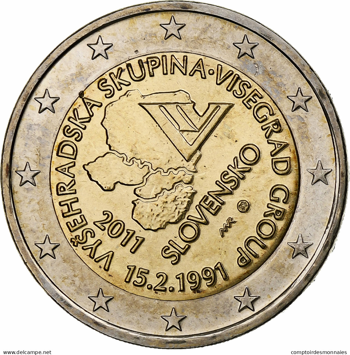 Slovaquie, 2 Euro, 2011, SPL, Bi-Metallic, KM:114 - Slowakei