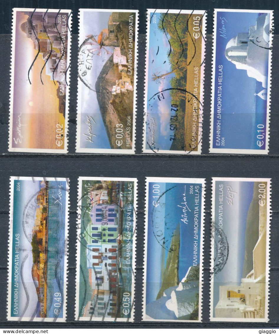 °°° GREECE - Y&T N°2241/48 - 2004 °°° - Used Stamps