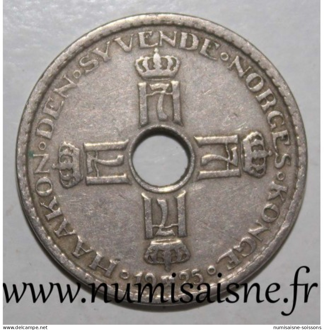 NORVEGE - KM 385 - 1 KRONE 1925 - HAAKON VII - TTB - Norway