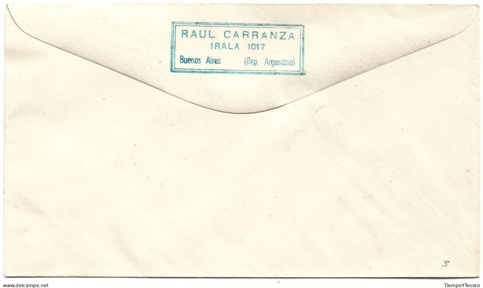 First Day Cover - Argentina, Philatelist Day, 1959, N°491 - FDC