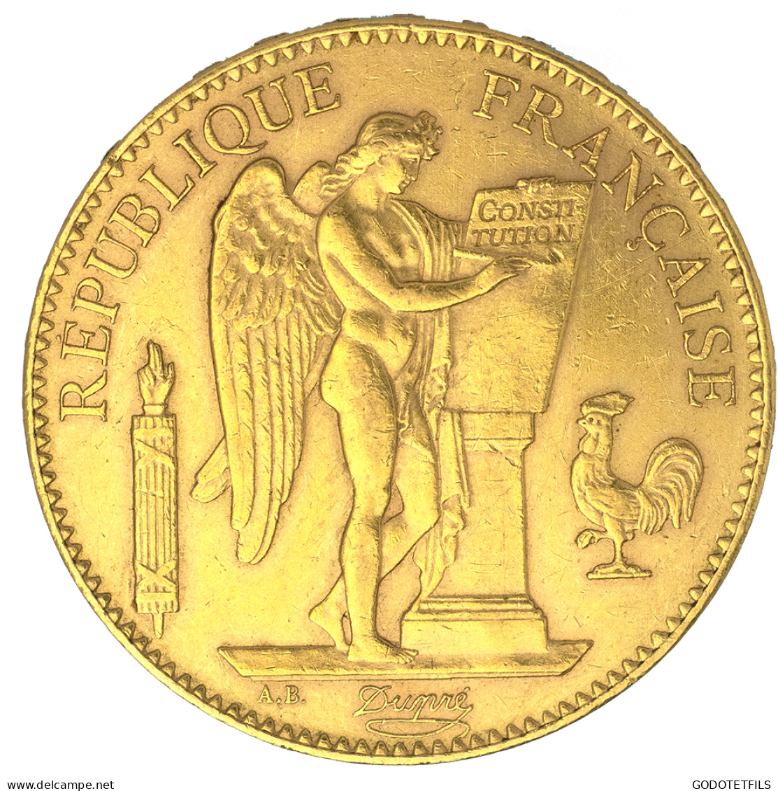 III ème République-100 Francs Génie 1912 Paris - 100 Francs (gold)
