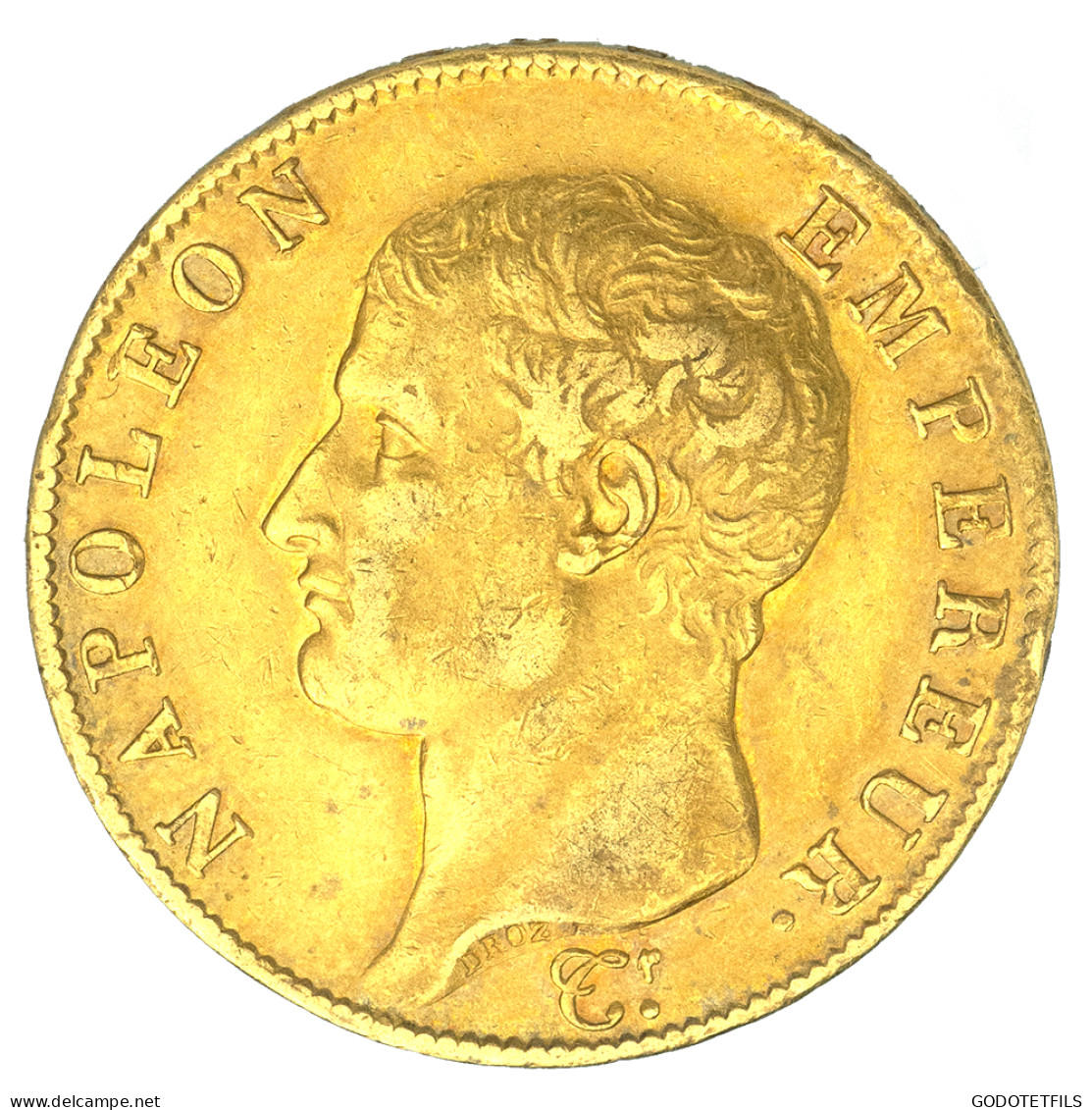 Premier Empire- 40 Francs Napoléon Ier  Tête Nue An 13 (1804) Paris - 40 Francs (goud)