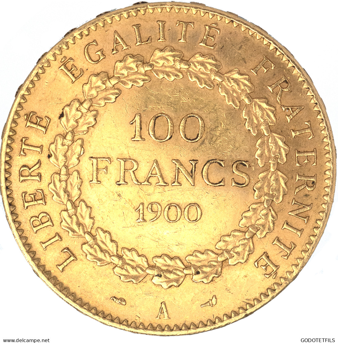 III ème République-100 Francs Génie 1900 Paris - 100 Francs (gold)