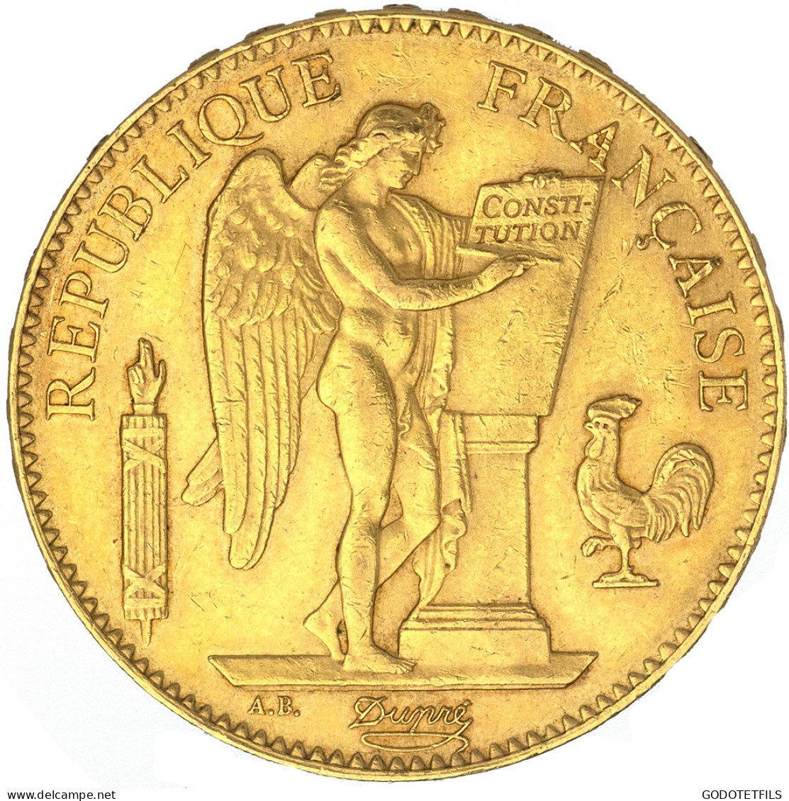 III ème République-100 Francs Génie 1886 Paris - 100 Francs (gold)