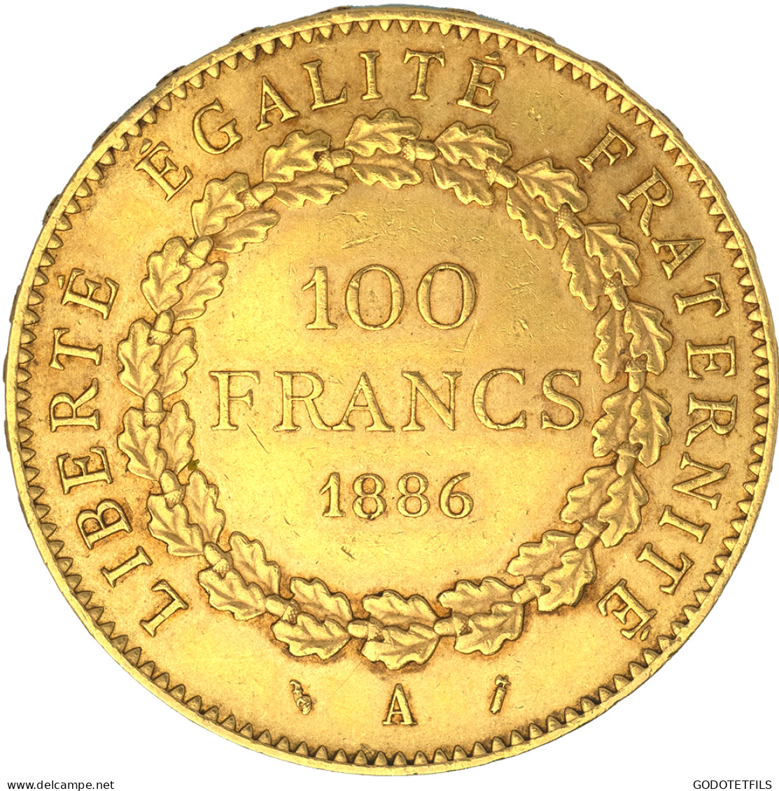 III ème République-100 Francs Génie 1886 Paris - 100 Francs (gold)