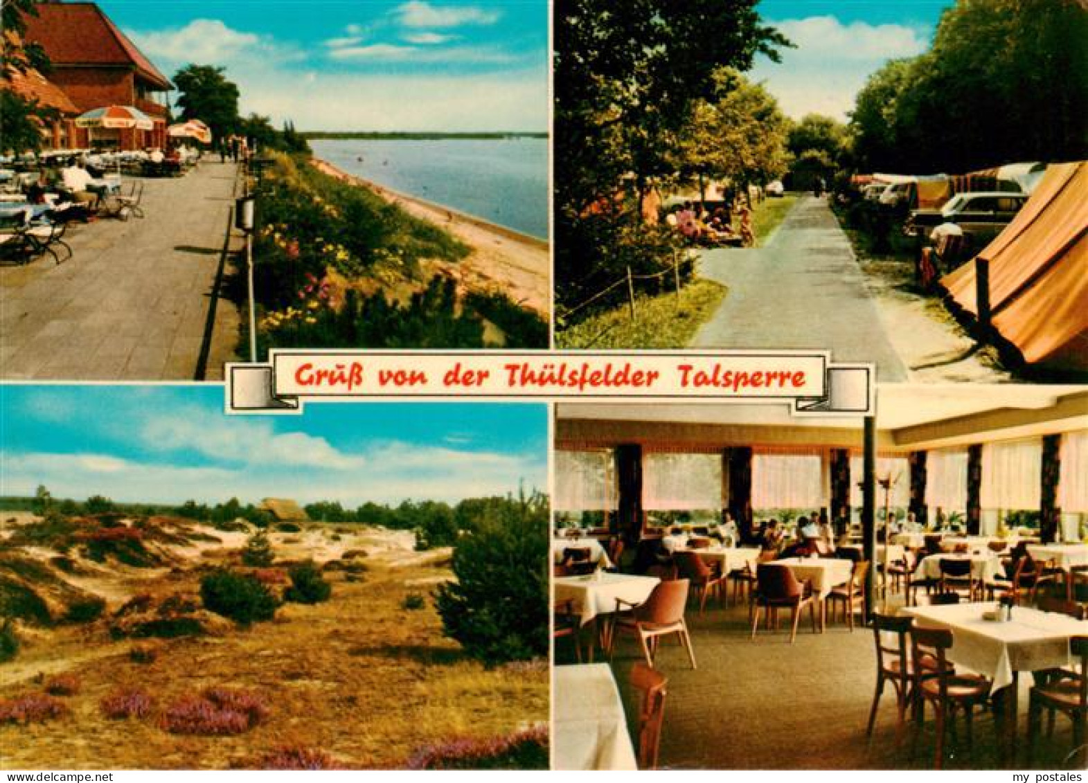 73914350 Thuelsfelder Talsperre Cloppenburg Hotel Seeblick Terrasse Gastraum Due - Cloppenburg