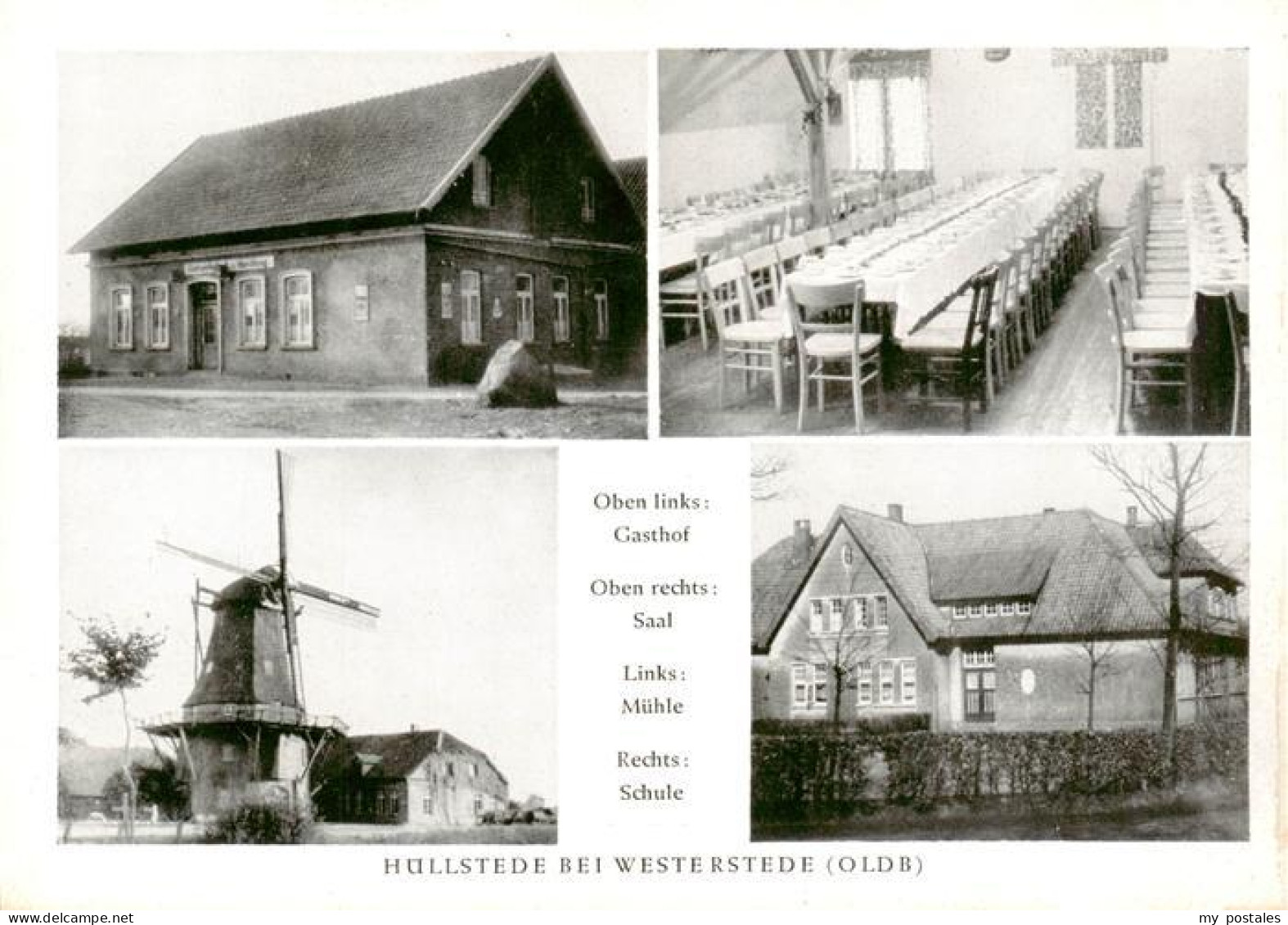 73873688 Huellstede Gasthof Saal Muehle Schule Huellstede - Westerstede