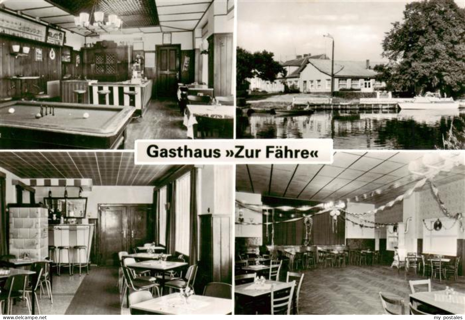 73873666 Burgwall Gasthaus Zur Faehre Bootsanleger Burgwall - Zehdenick