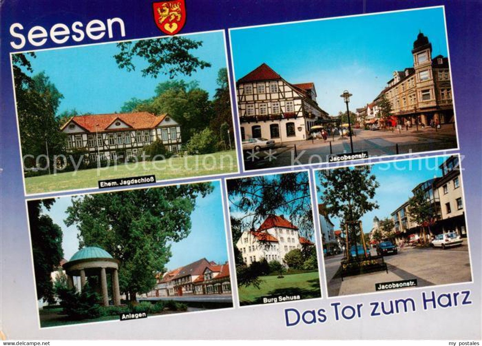 73839672 Seesen Harz Ehem Jagdschloss Jacobsonstrasse Anlagen Burg Sehusa  Seese - Seesen