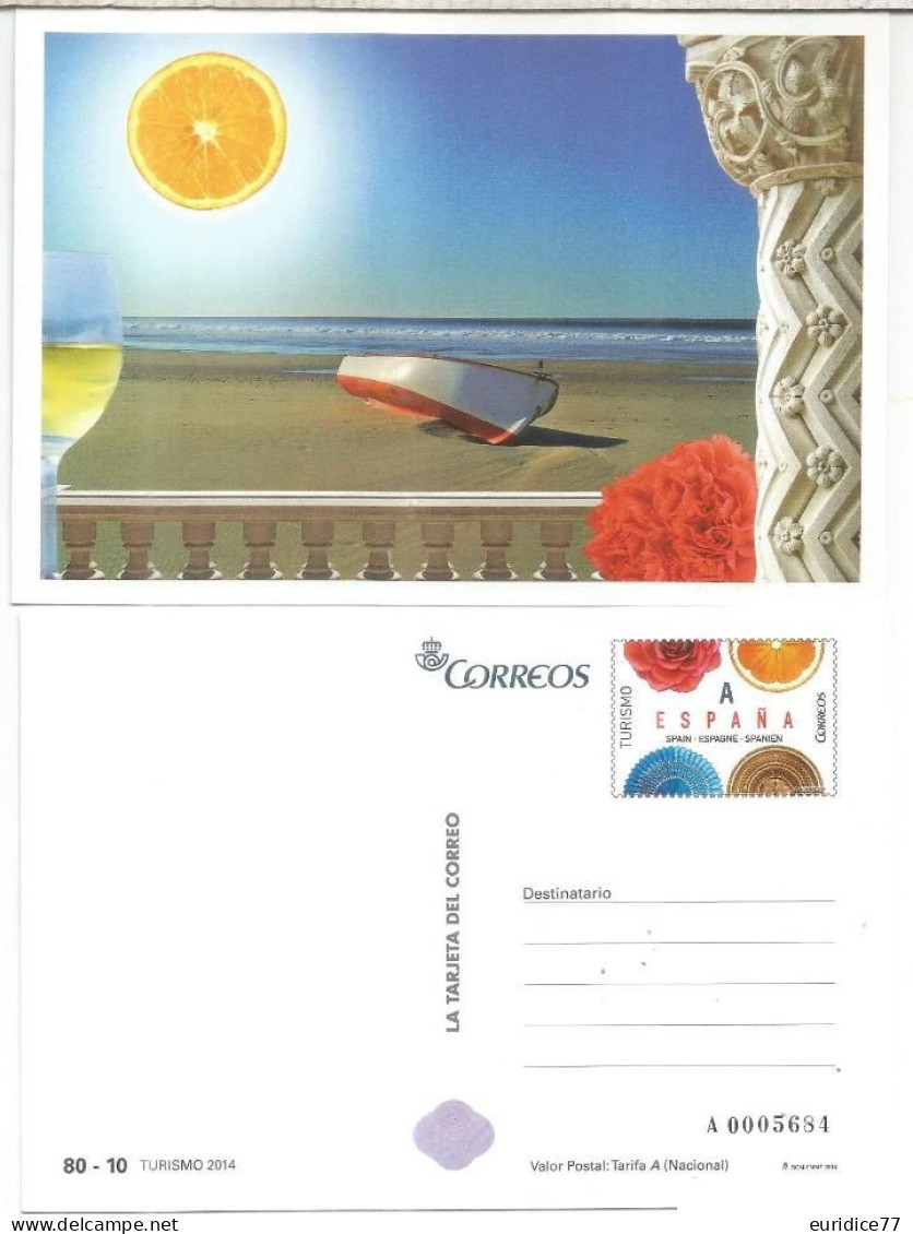Spain 2014 - Entero Postal Turismo Mnh** - 1931-....