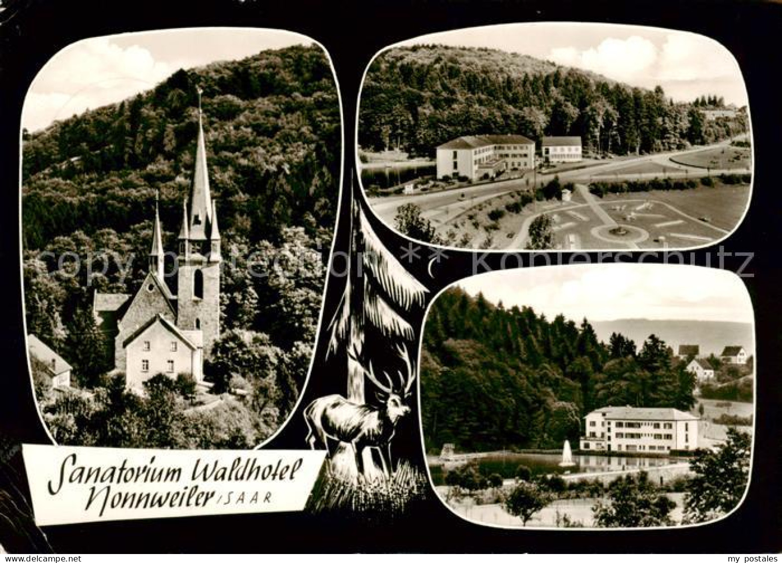 73839602 Nonnweiler Kirche Sanatorium Waldhotel Nonnweiler - Nonnweiler