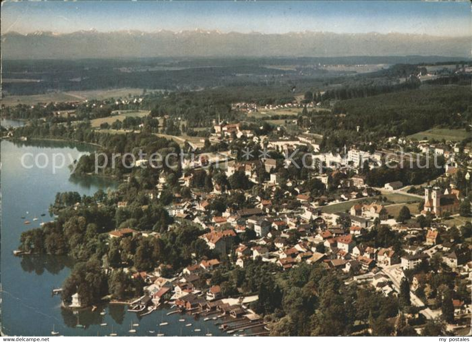 71831961 Tutzing Fliegeraufnahme Starnberger See Tutzing - Tutzing