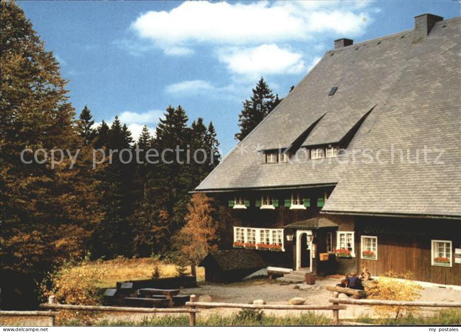 71830725 Furtwangen Berggasthof Martinskapelle  Furtwangen - Furtwangen