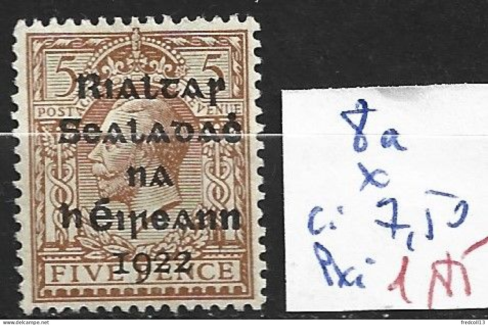 IRLANDE 8a * Côte 7.50 € - Unused Stamps