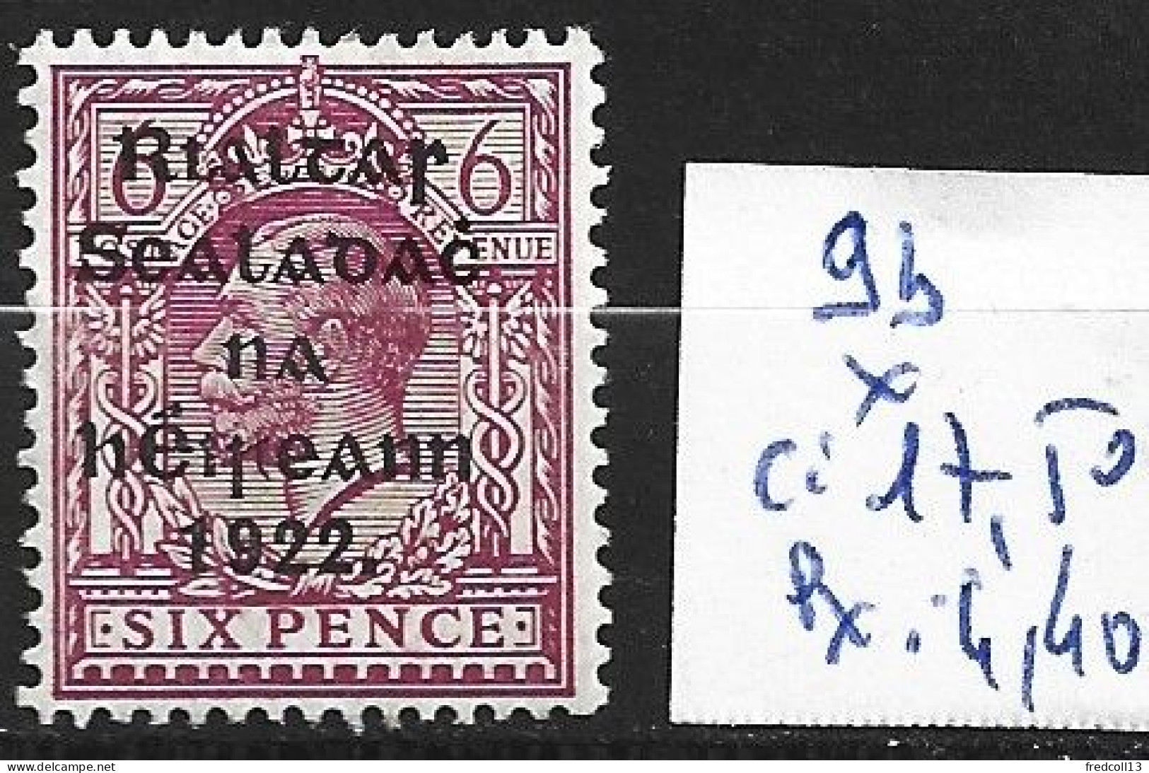 IRLANDE 9b * Côte 17.50 € - Unused Stamps