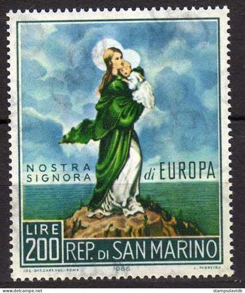 1966 San Marino 879 Europa Cept - 1966