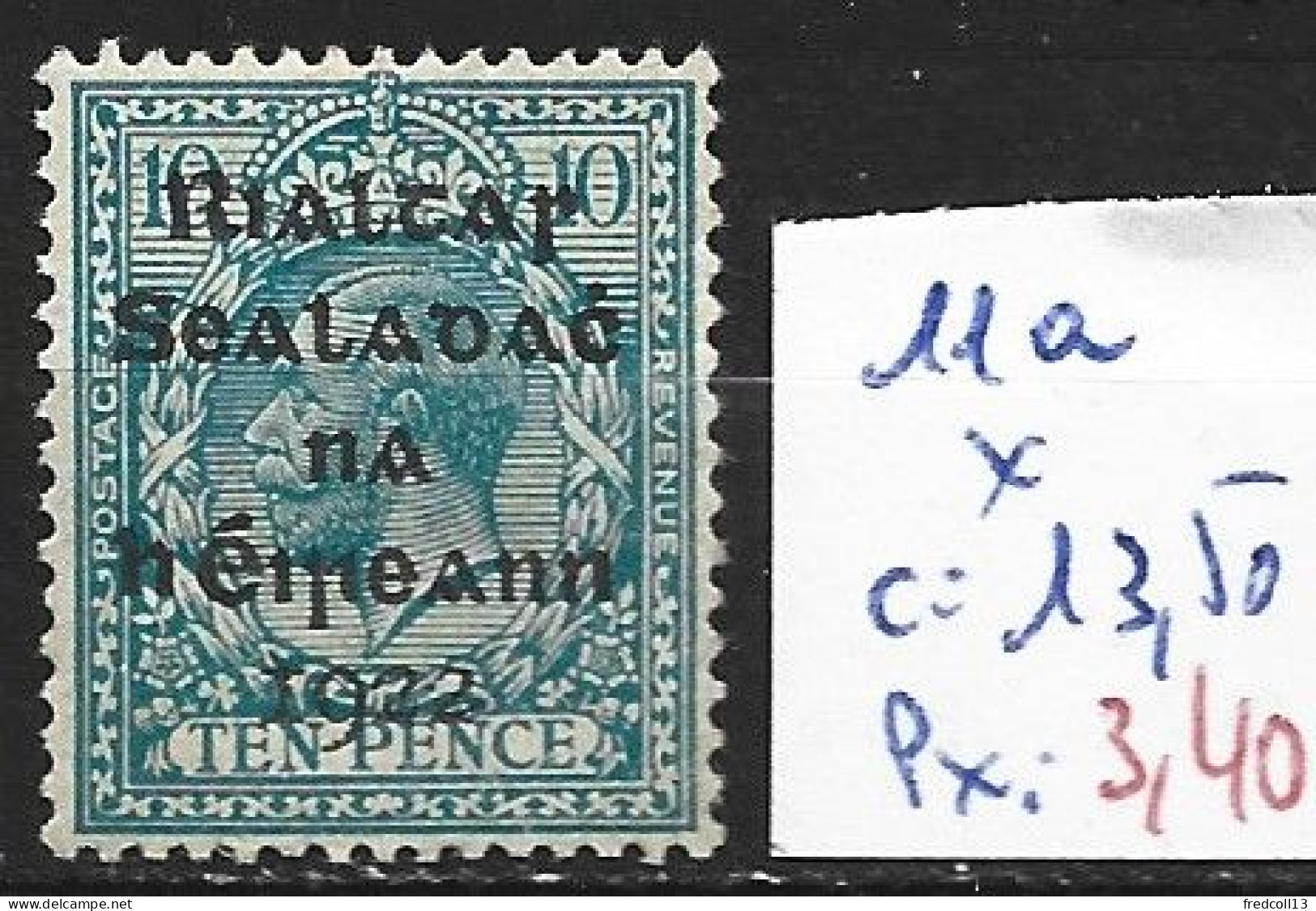 IRLANDE 11a * Côte 13.50 € - Neufs