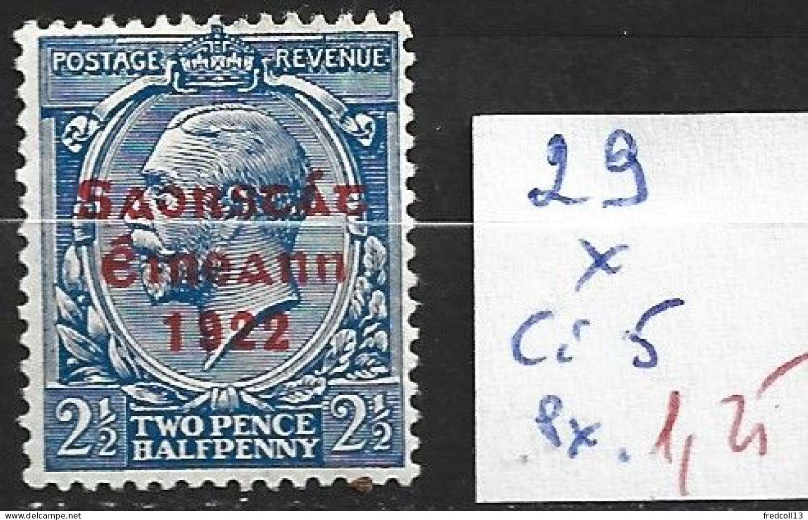 IRLANDE 29 * Côte 5 € - Unused Stamps