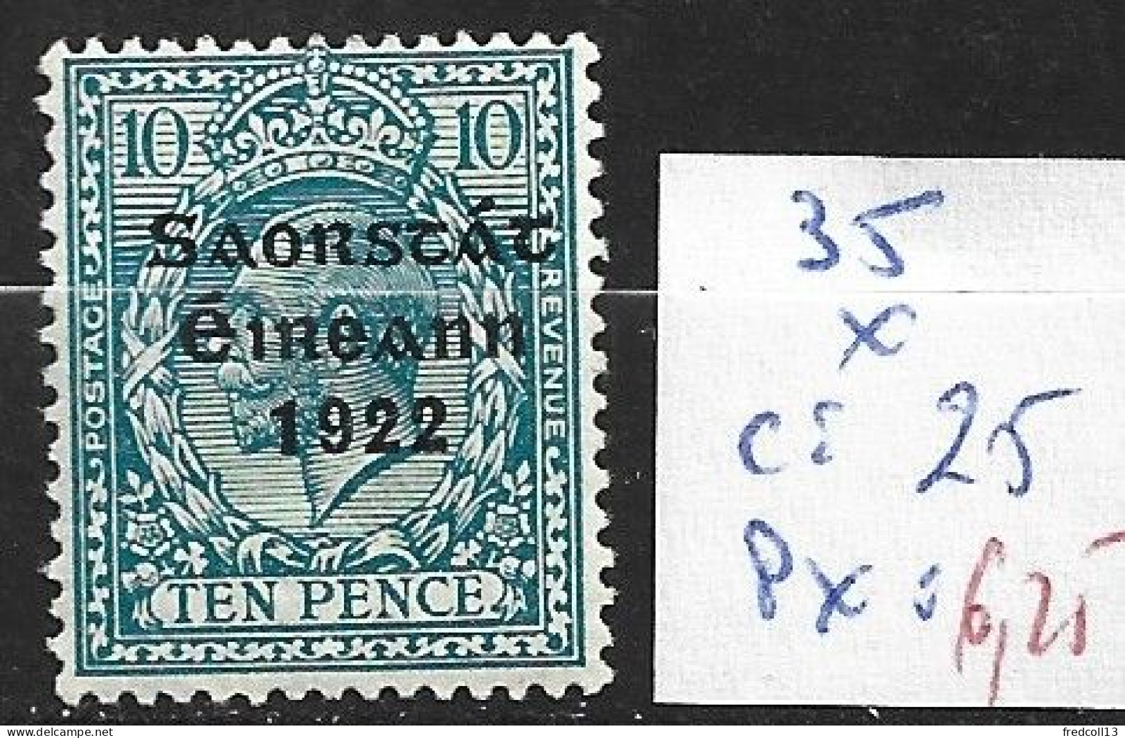 IRLANDE 35 * Côte 25 € - Unused Stamps