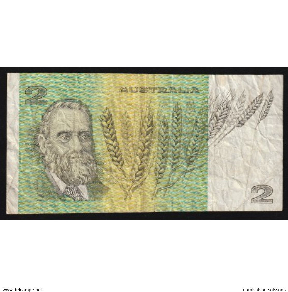AUSTRALIE - PICK 43 D - 2 DOLLARS (1985) - TB - 1974-94 Australia Reserve Bank (papier)