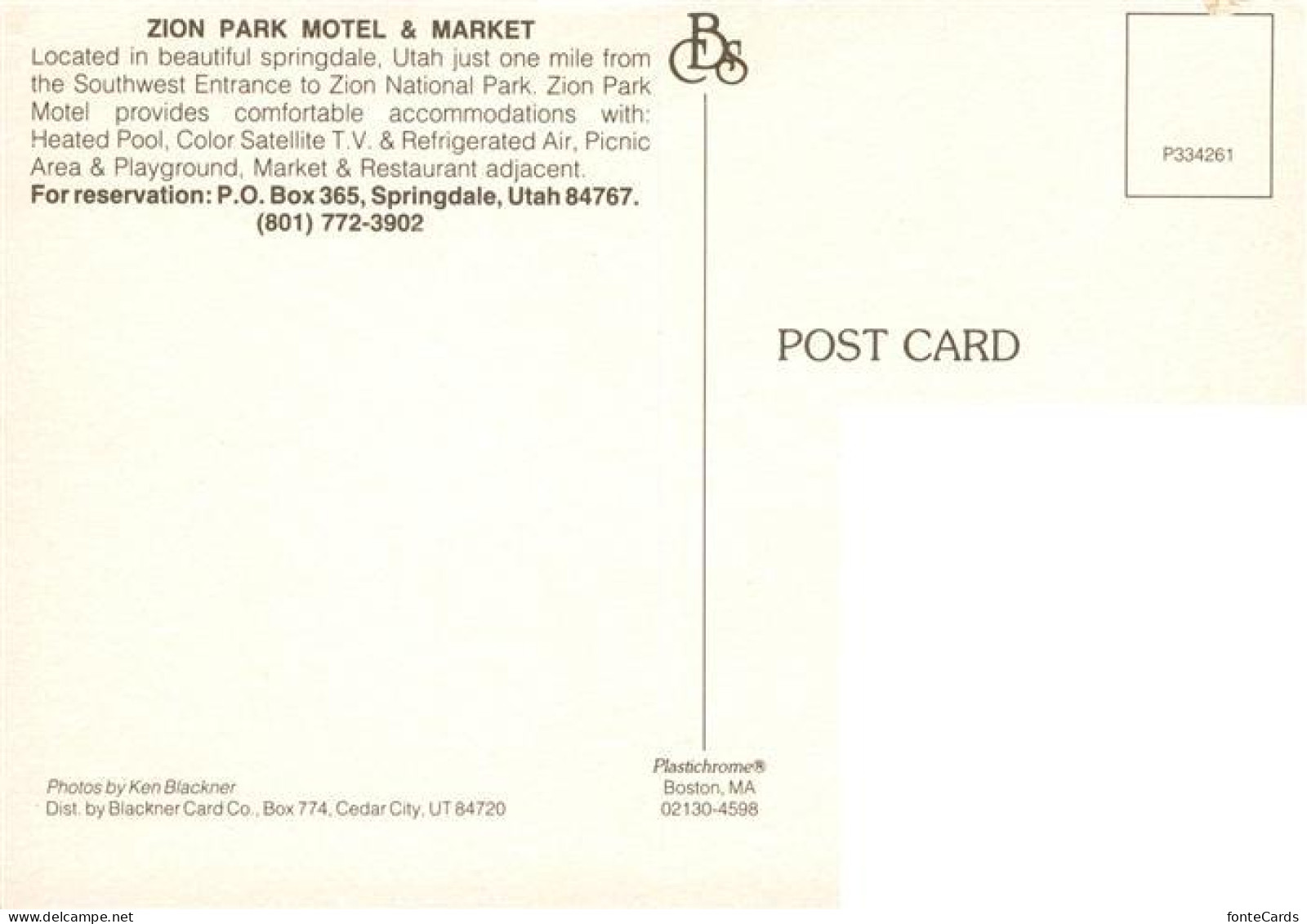 73954432 Springdale_Utah Zion Park Motel And Market Pool - Andere & Zonder Classificatie