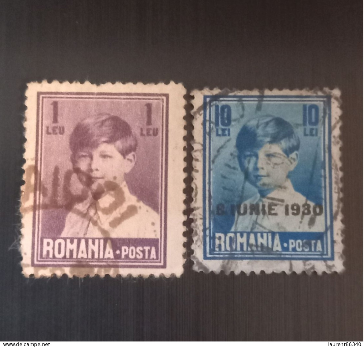 Roumanie 1928  King Mihai & 1930 The King Carol`s Accession To The Throne Modèle: Ludovic Bassarab. - Used Stamps