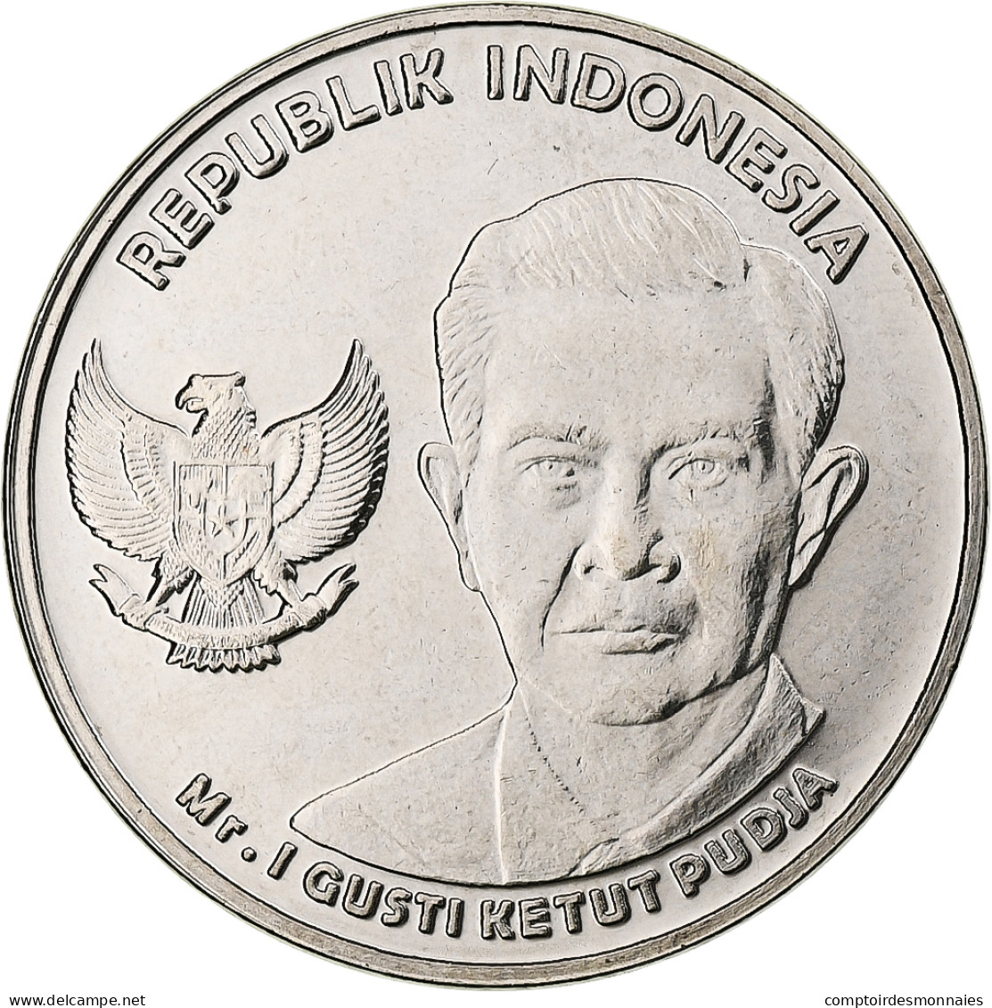 Indonésie, 1000 Rupiah, 2016, Perum Peruri, Nickel Plaqué Acier, SPL - Indonesien