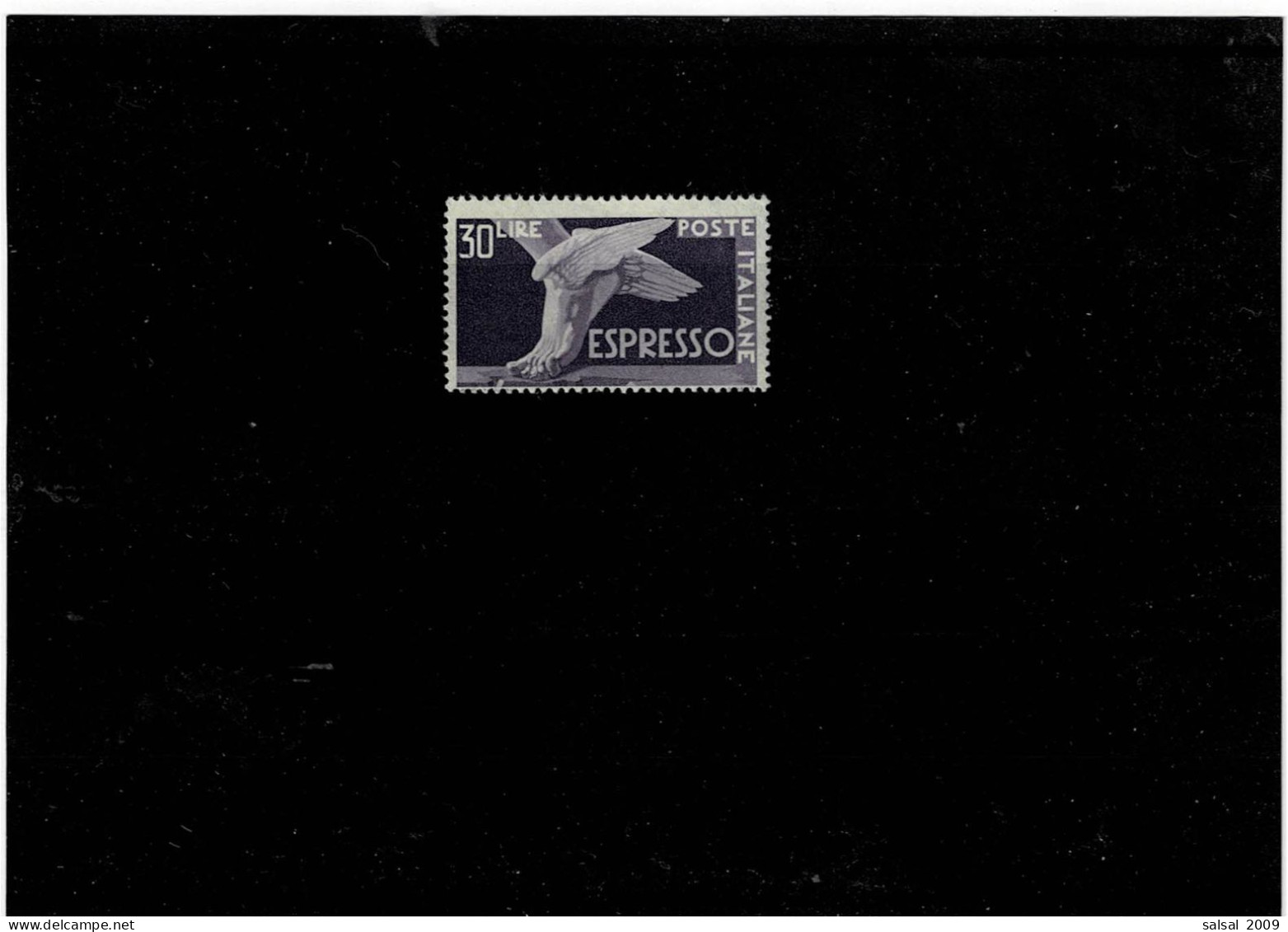 ITALIA REPUBBLICA ,P.Espressa ,nuovo MNH ,30L. Violetto ,qualita Buona - Posta Espressa/pneumatica