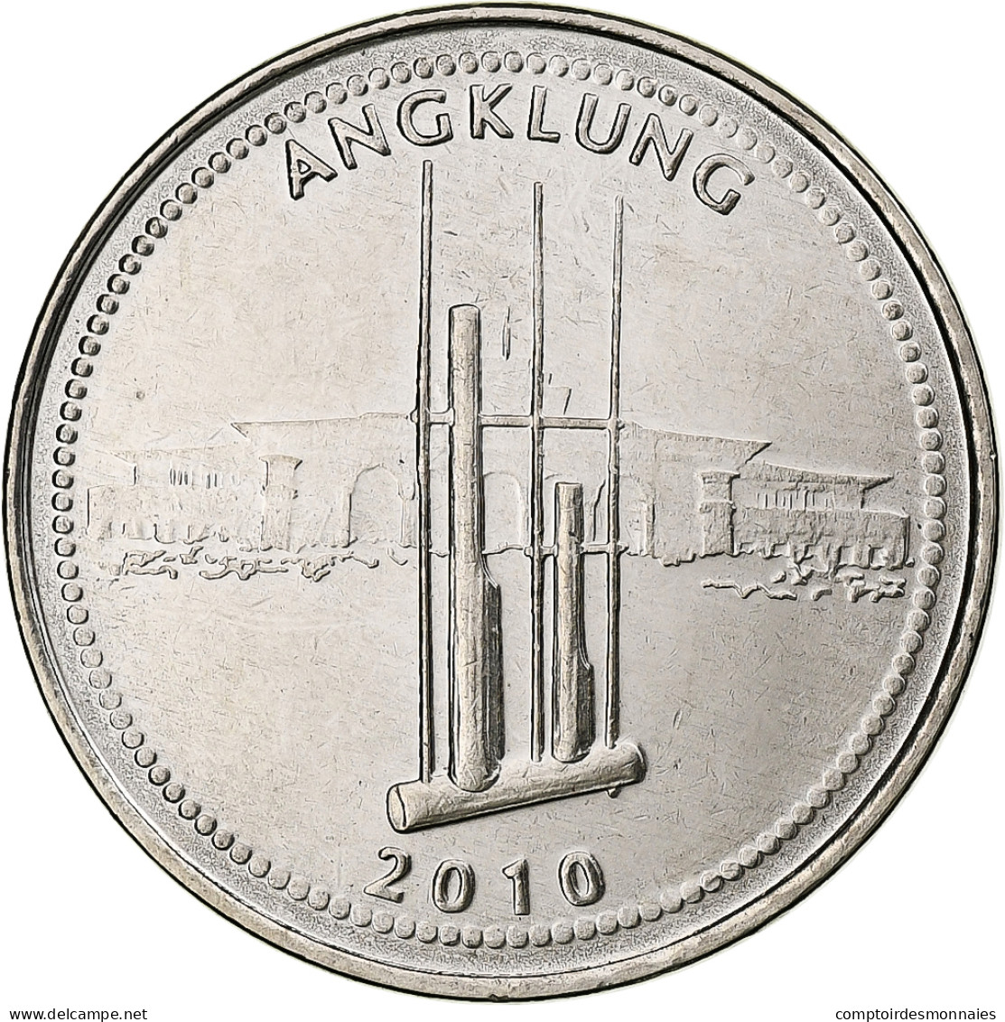 Indonésie, 1000 Rupiah, 2010, Nickel Plaqué Acier, SPL, KM:70 - Indonésie