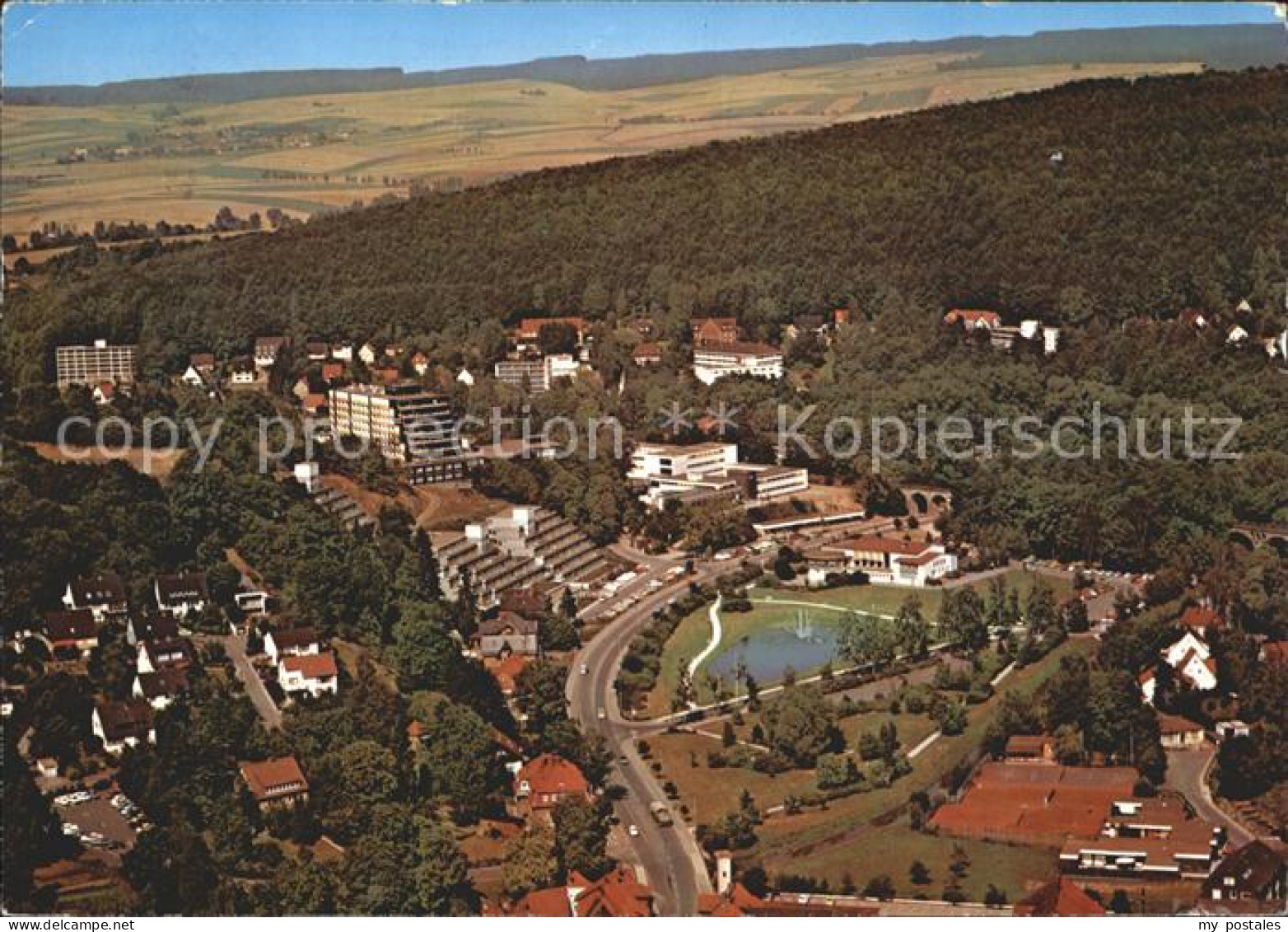 71823060 Bad Gandersheim Fliegeraufnahme Bad Gandersheim - Bad Gandersheim