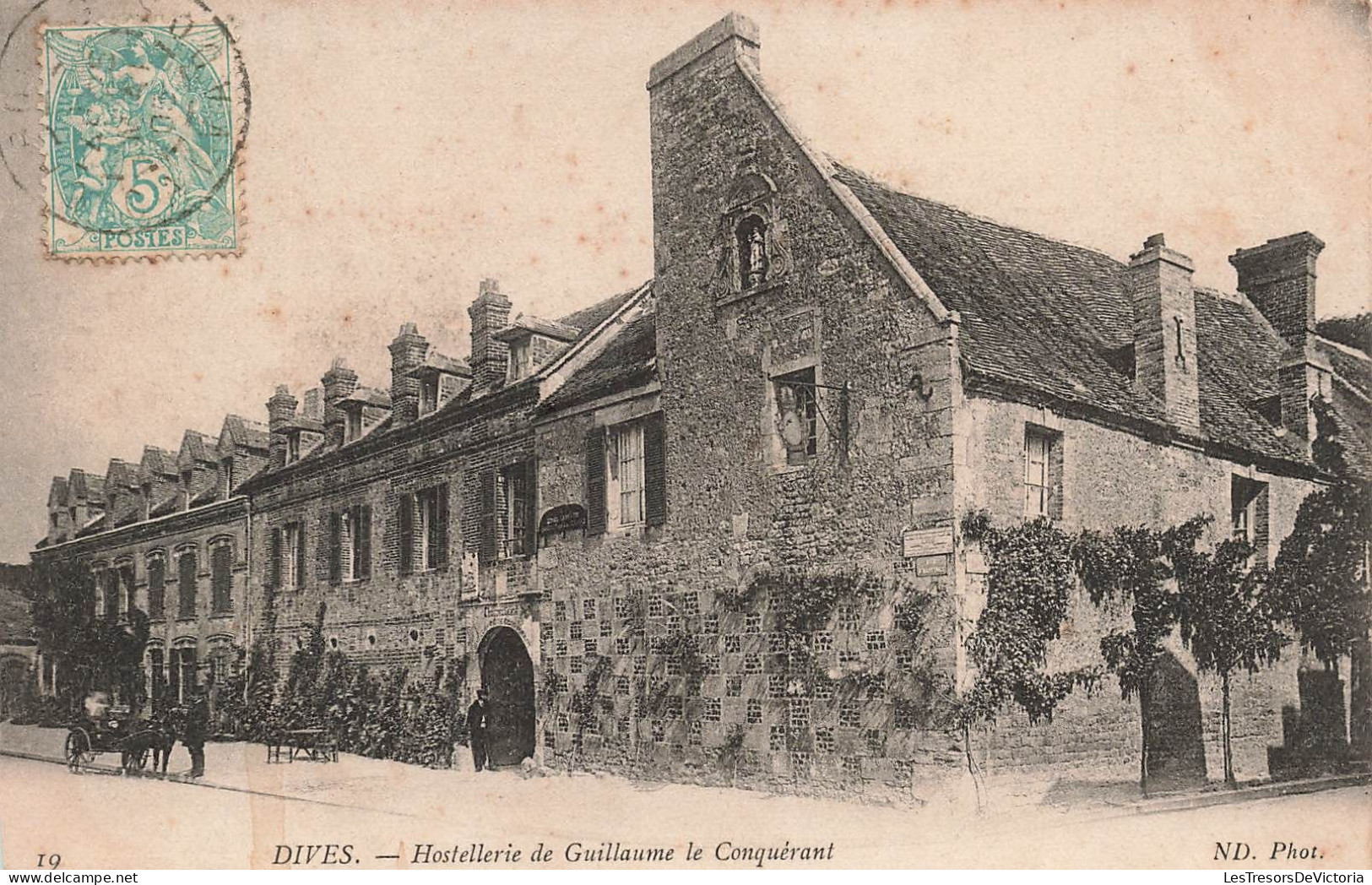 FRANCE - Dives -  Hostellerie De Guillaume Le Conquérant - Carte Postale Ancienne - Dives