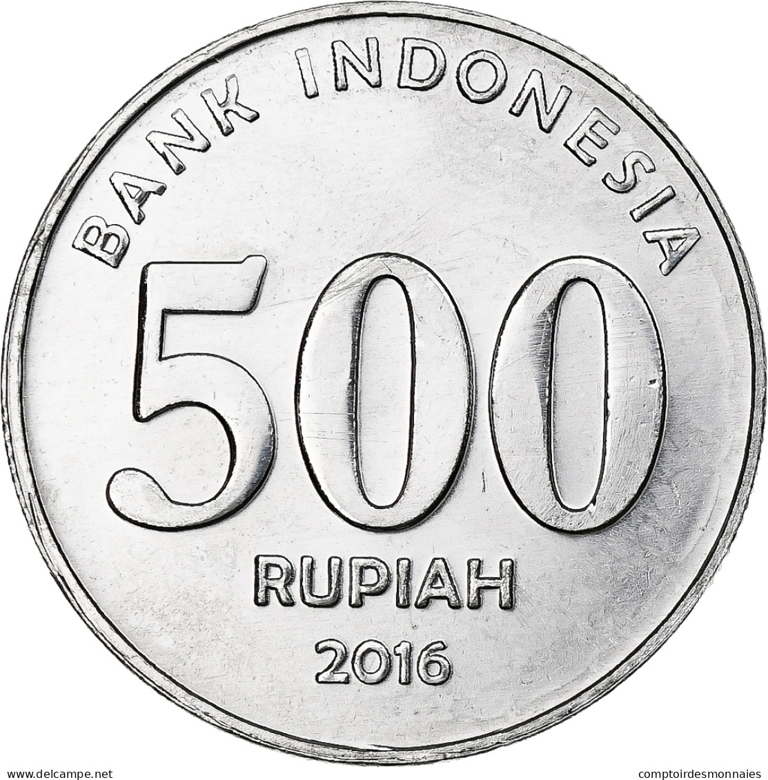 Indonésie, 500 Rupiah, 2016, Aluminium, SUP - Indonesia
