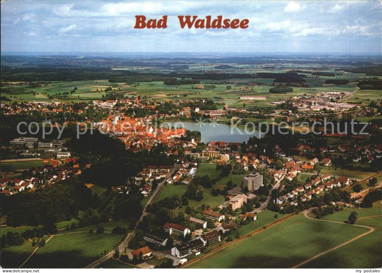 71810932 Bad Waldsee Fliegeraufnahme Moorheilbad  Bad Waldsee - Bad Waldsee