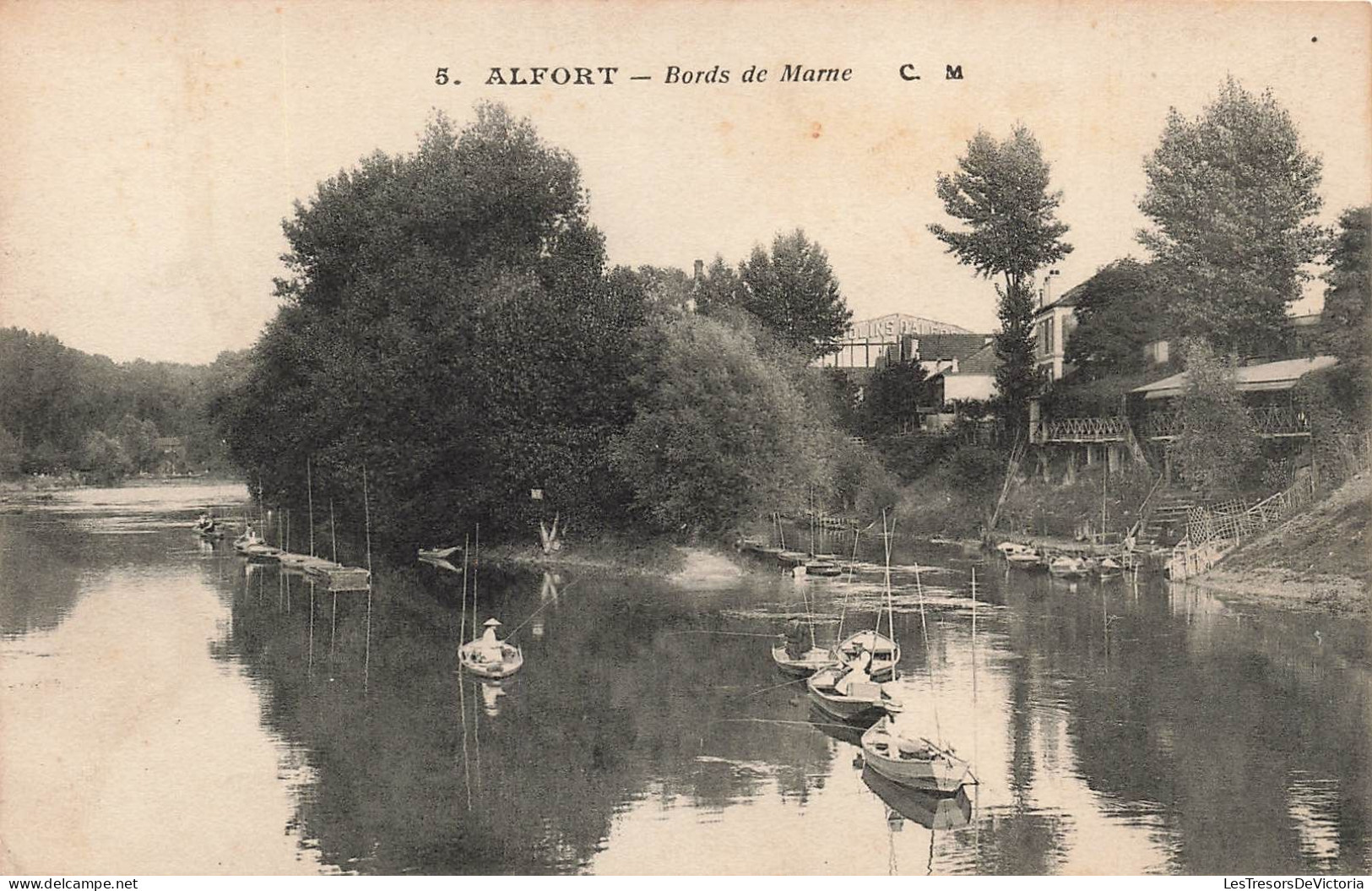 FRANCE - Alfort - Vue Sur Les Bords De Marne - C.M - Carte Postale Ancienne - Alfortville