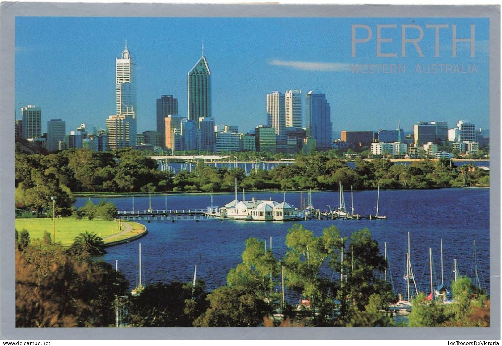 AUSTRALIE - Perth And The Swan River Seen From Nedland - Axel Kayser - Carte Postale - Perth