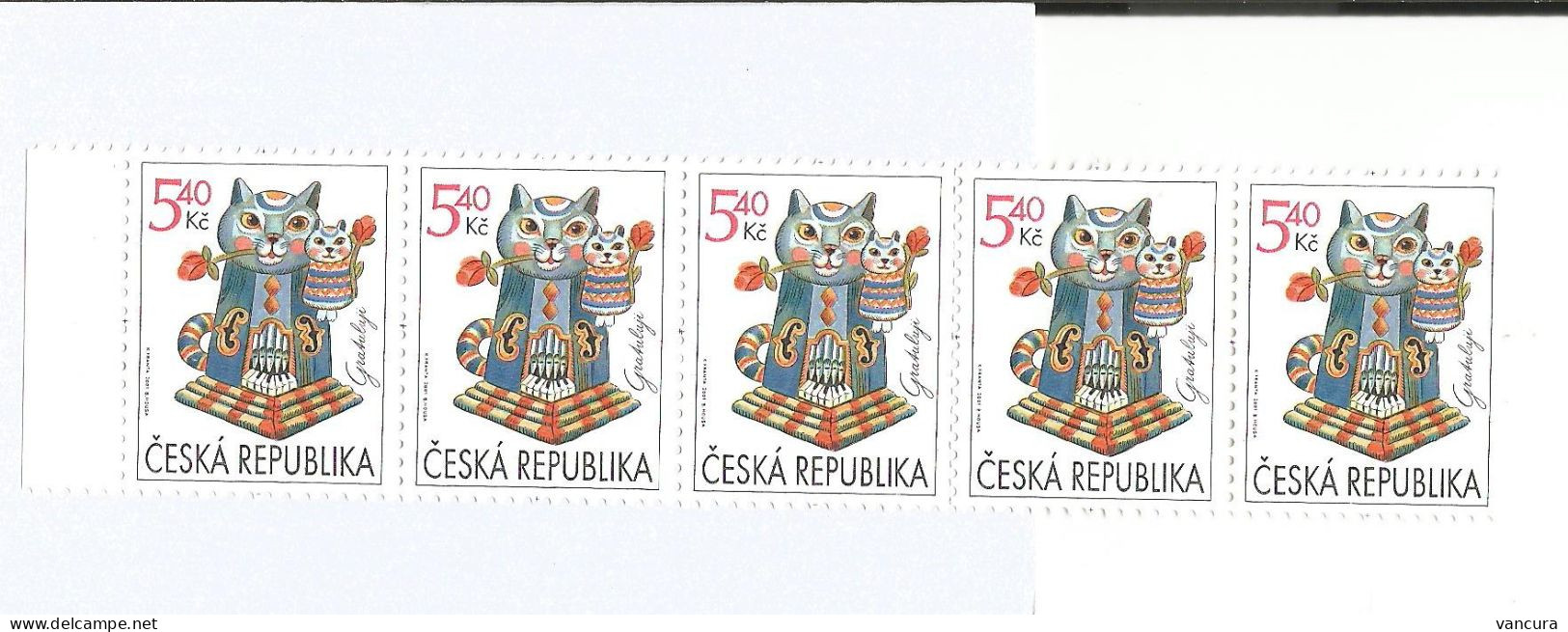 Booklet 296 Czech Republic Congratulations  2001 - Unused Stamps