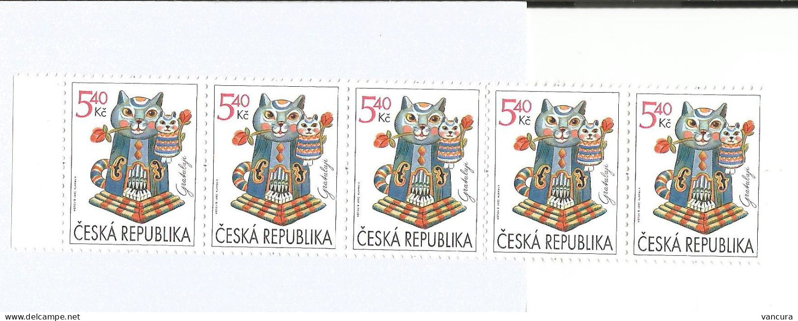 Booklet 296 Czech Republic Congratulations  2001 - Nuevos