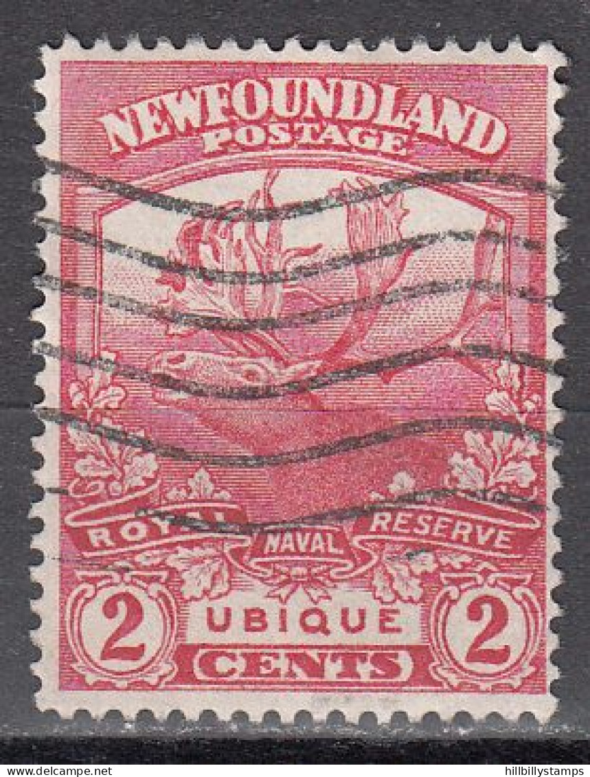 NEWFOUNDLAND  SCOTT NO 116  USED  YEAR 1919 - 1865-1902