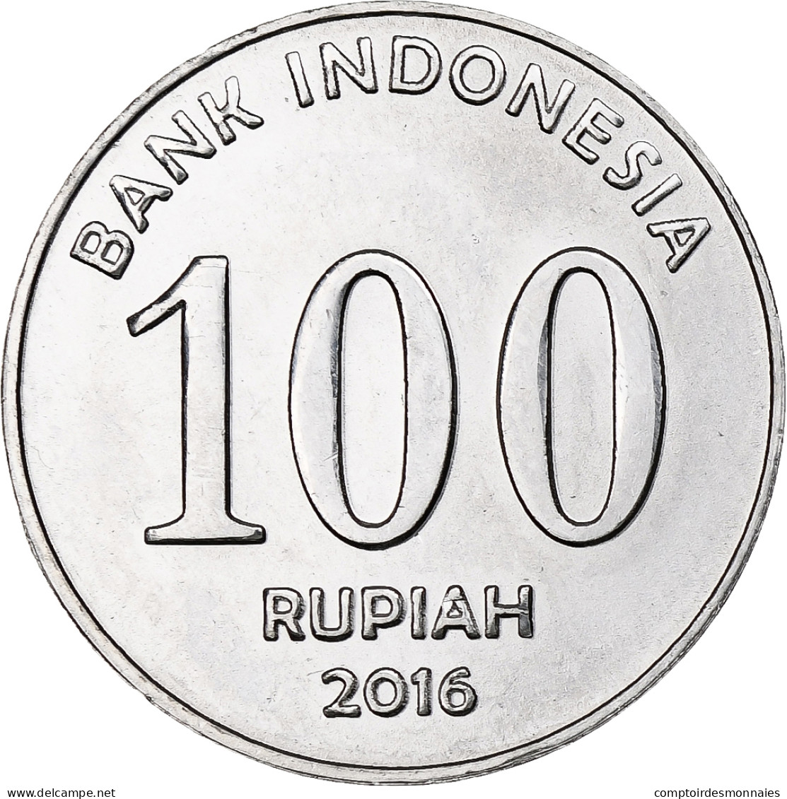 Indonésie, 100 Rupiah, 2016, Aluminium, SPL - Indonesien