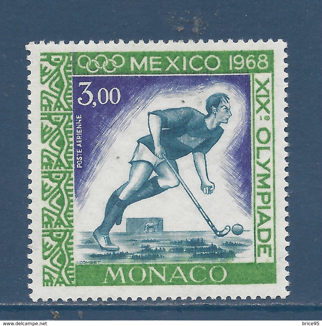 Monaco - Poste Aérienne - PA YT N° 92 ** - Neuf Sans Charnière - 1968 - Posta Aerea