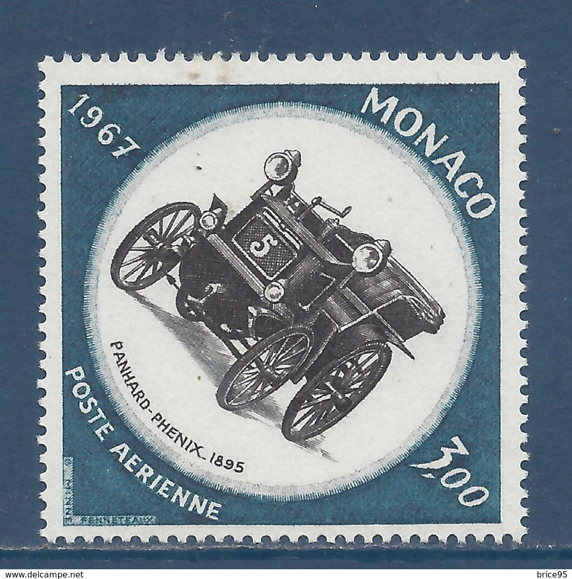 Monaco - Poste Aérienne - YT PA N° 91 ** - Neuf Sans Charnière - 1966 à 1971 - Luftfahrt