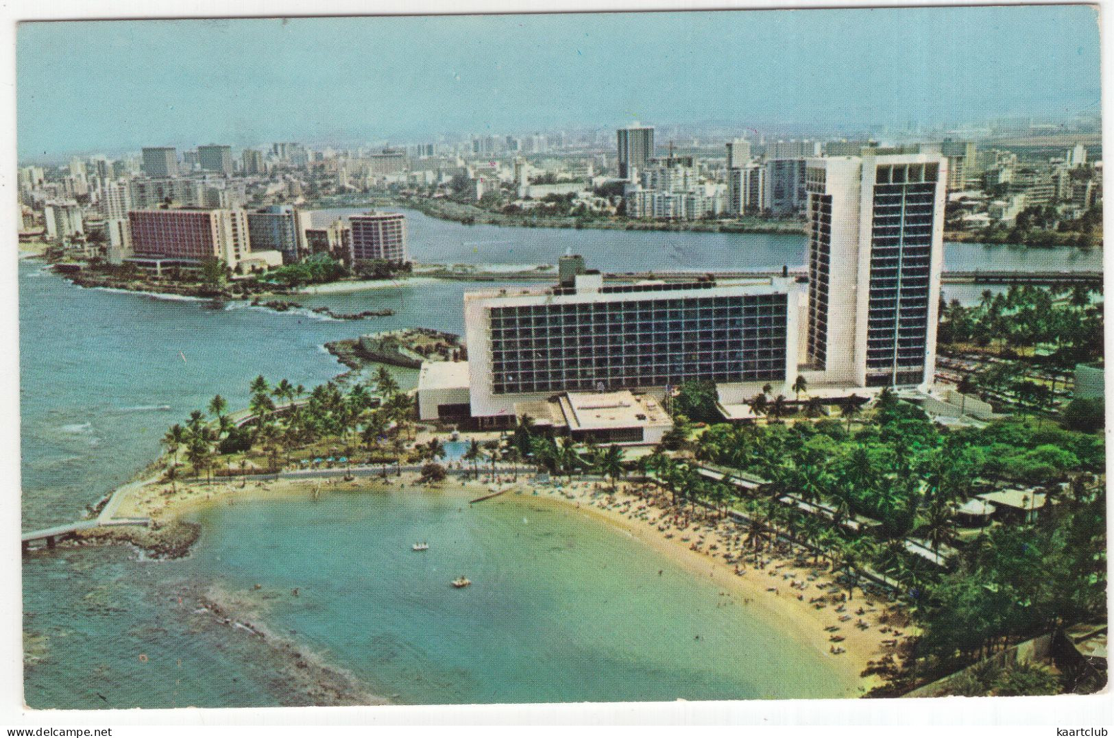 San Juan - 'Caribe Hilton' Hotel - Puerto Rico - (1977) - 'Puripex 1977' Postmark - Puerto Rico