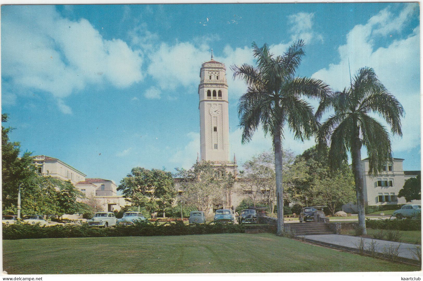 University Of Puerto Rico, Rio Piedras - (Puerto Rico) - USA CARS 1950's - Puerto Rico