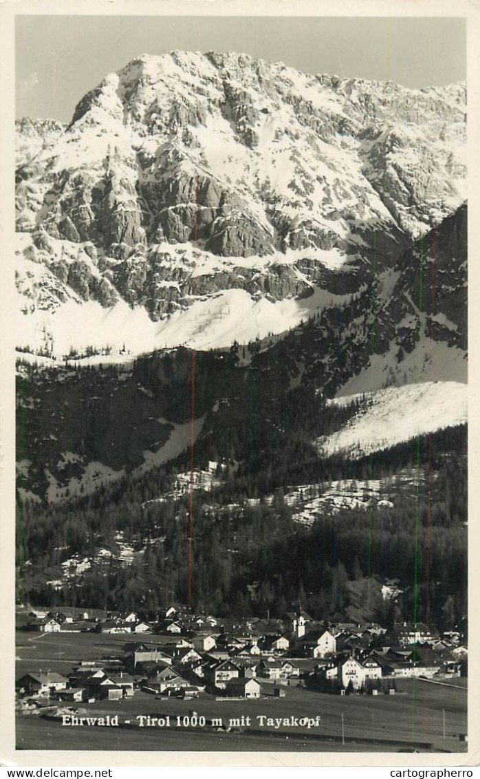 Austria Ehrwald Mit Tayakopf - Ehrwald