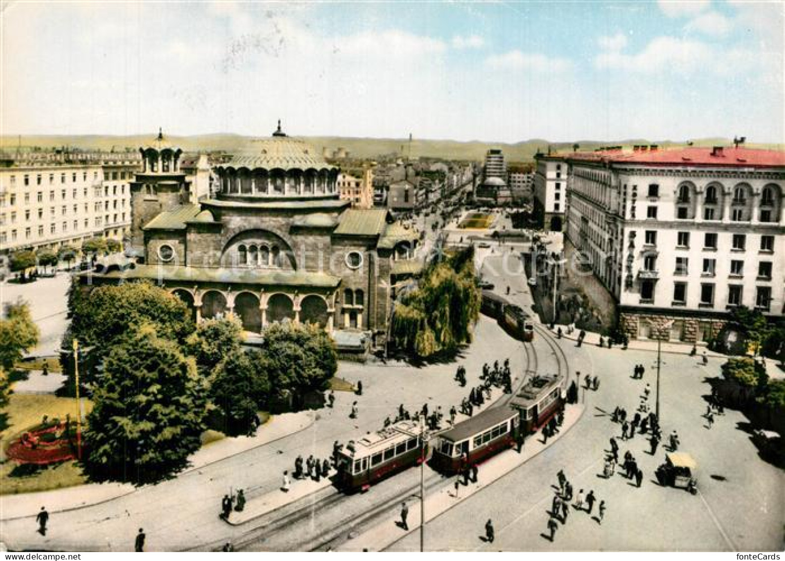 73608457 Strassenbahn Sofia Leninplatz   - Tramways