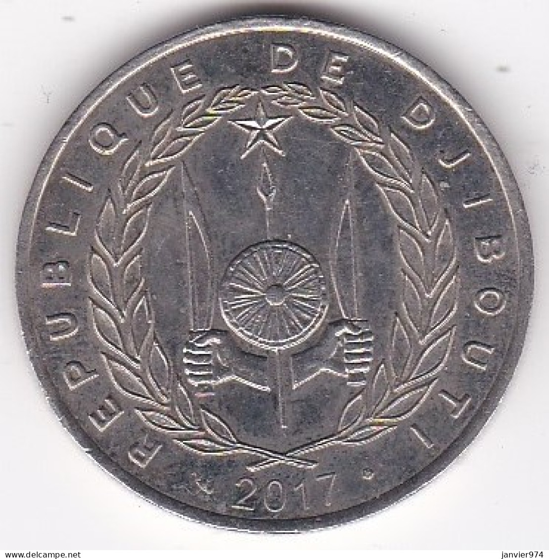 Djibouti 100 Francs 2017 , En Cupronickel, KM# 26 - Djibouti